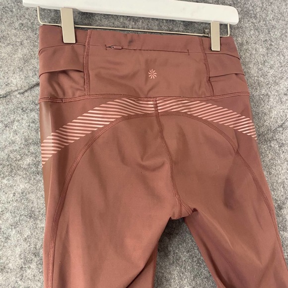 Athleta x Allyson Felix Leggings Small Mauve Pink Legend High Rise Limited - Picture 7 of 16